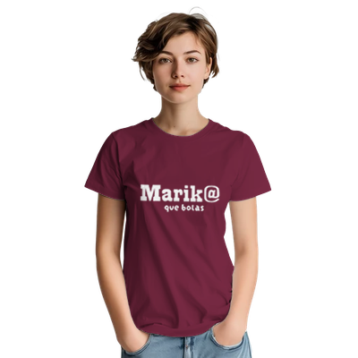 5- Marika que bolas - franela